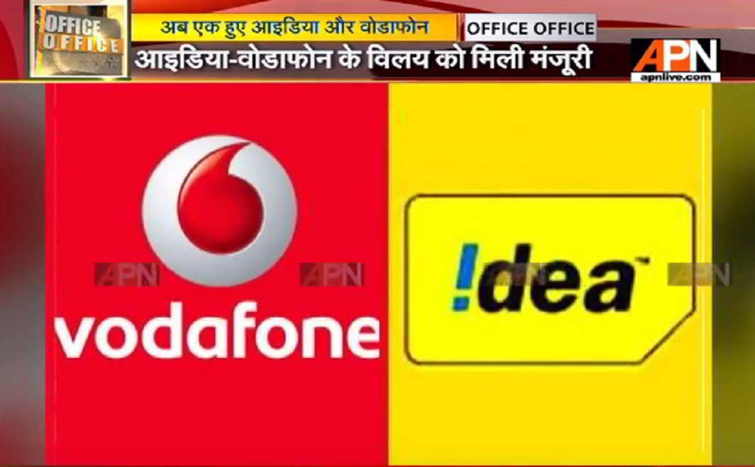 Merger between Vodafone and Idea Telecom companies