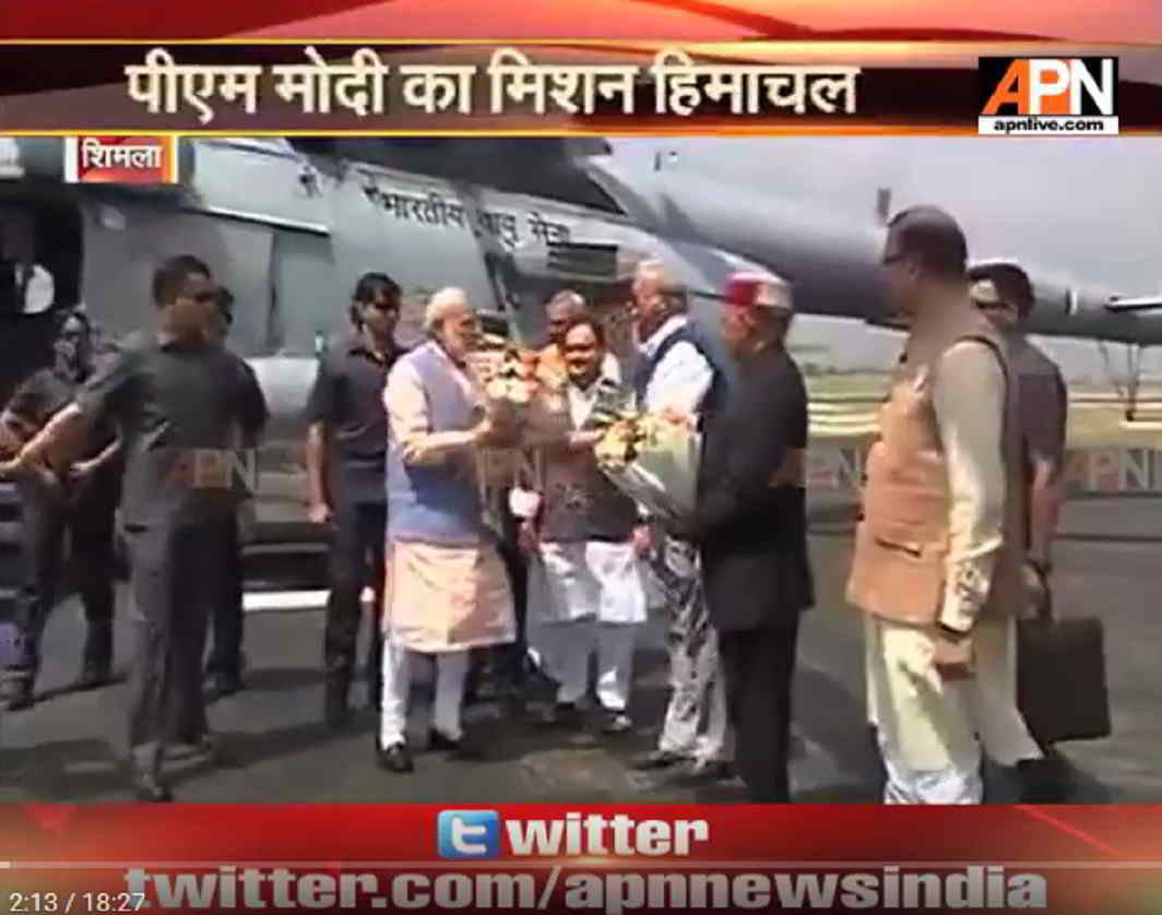 PM Modi to visit Himachal Pradesh