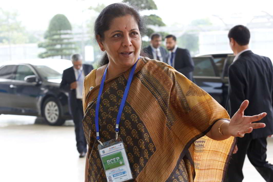 Finance Minister Nirmala sitharaman