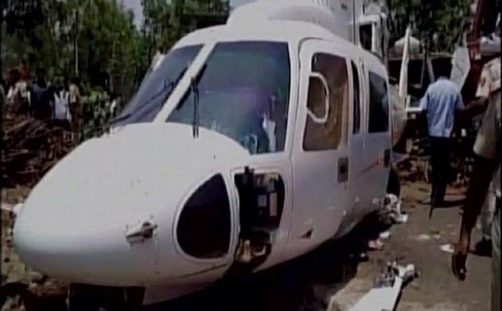 Maharashtra CM Devendra Fadnavis’s chopper crash-lands in Latur
