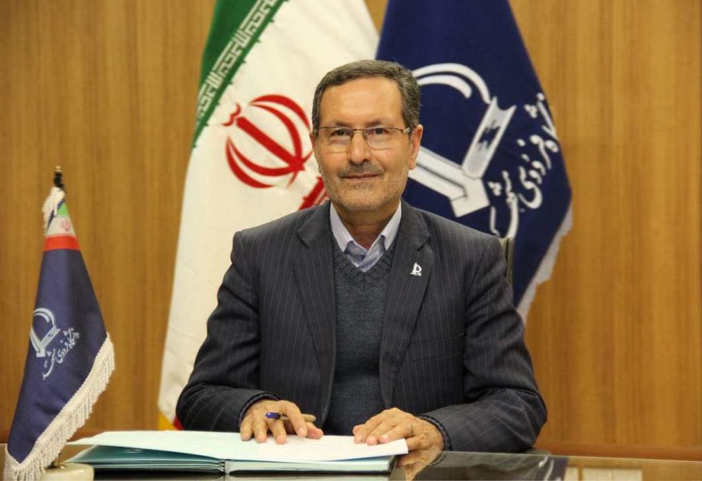 Professor Mohammad Kafi, president of Ferdowsi University of Mashhad