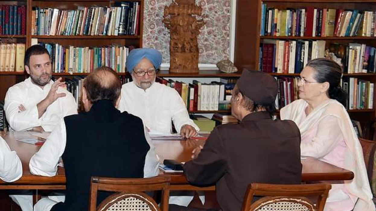 Congress Working Committee meeting