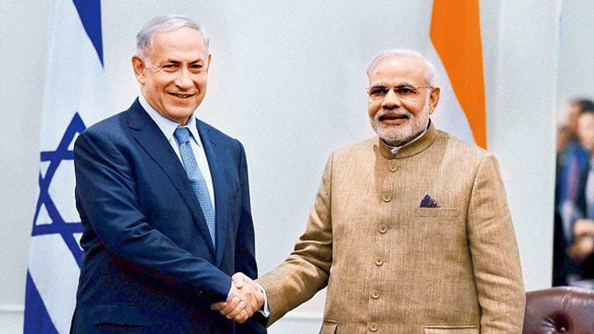 Modi, the first Indian PM to visit Israel