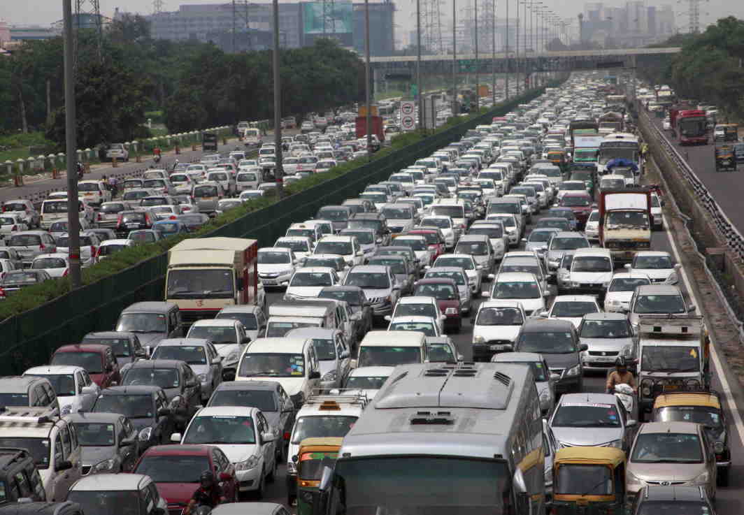 Delhi traffic