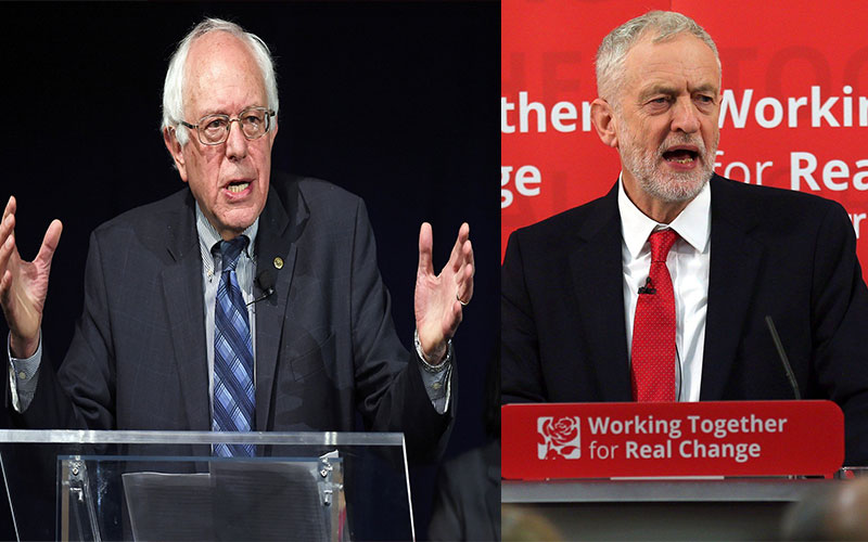 Bernie Sanders and Jermy Carbyn