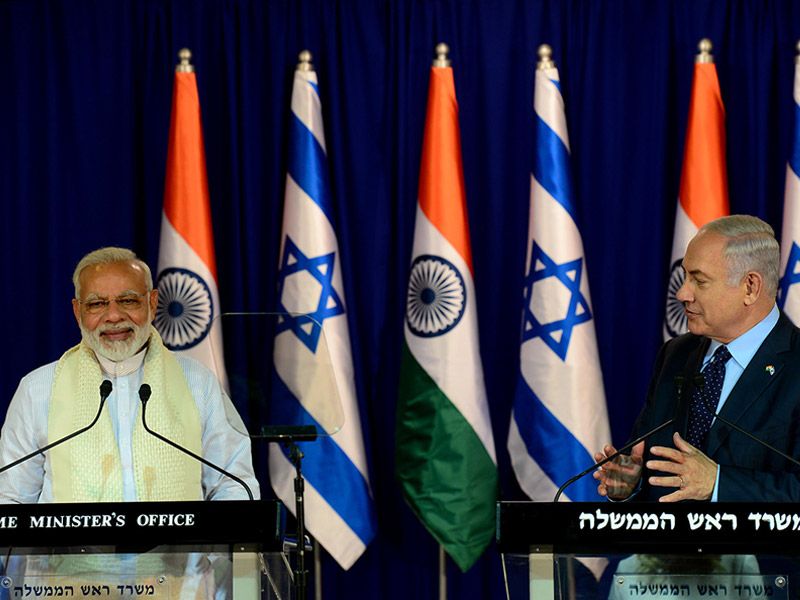 India, Israel cement ties, sign seven agreements
