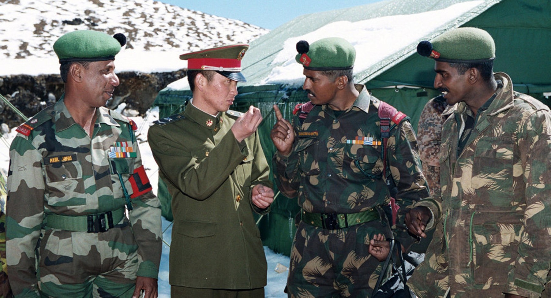 India China Troops