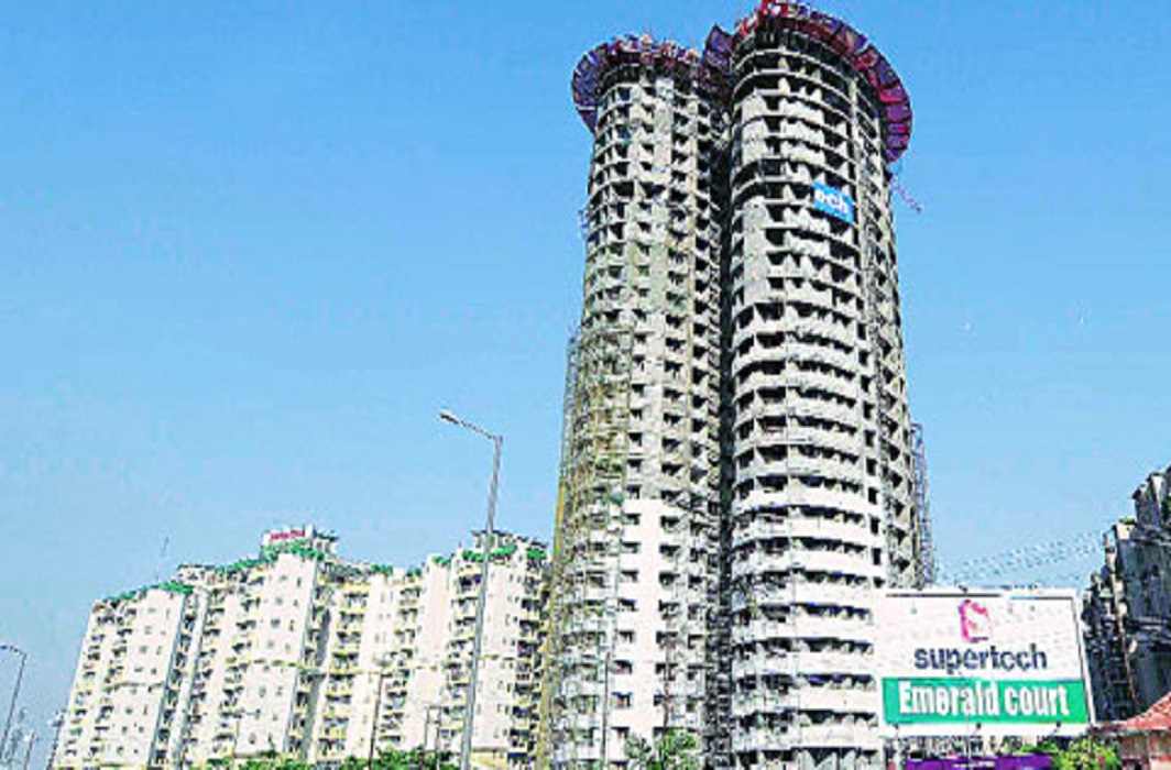 Noida Supertech twin-tower
