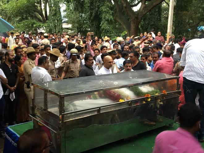 Gauri cremation