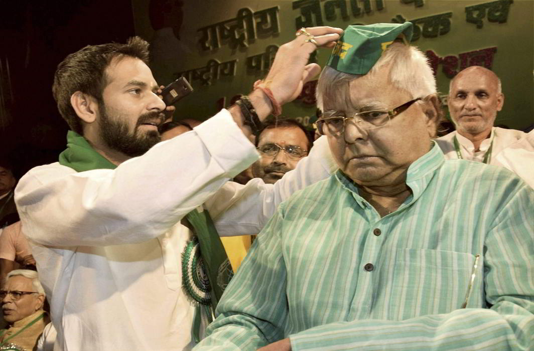 After threatening to beat up Sushil Modi, Lalu’s son Tej Pratap wants to ‘skin’ PM Modi