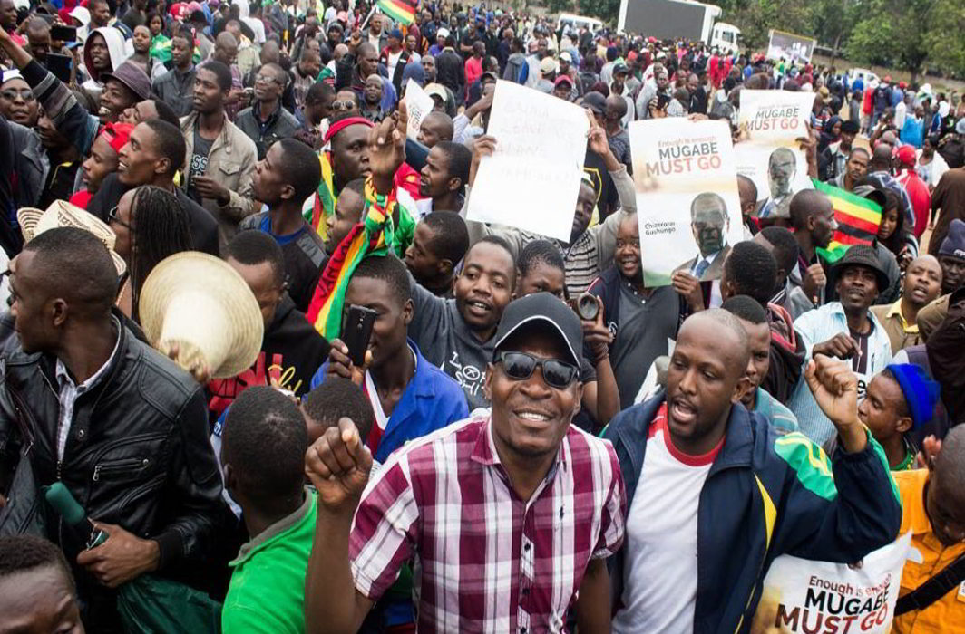Harare witnesses huge rally against Robert Mugabe