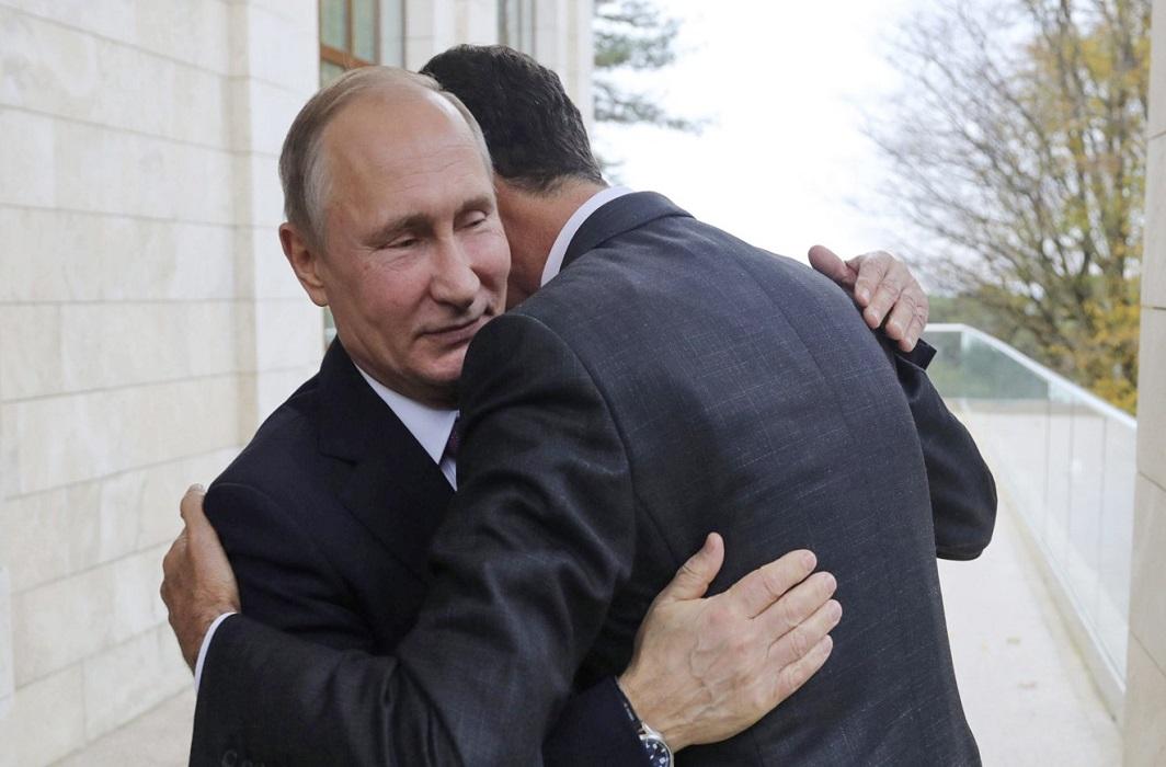 Bashar al-Assad meets Vladimir Putin to discuss post-war process