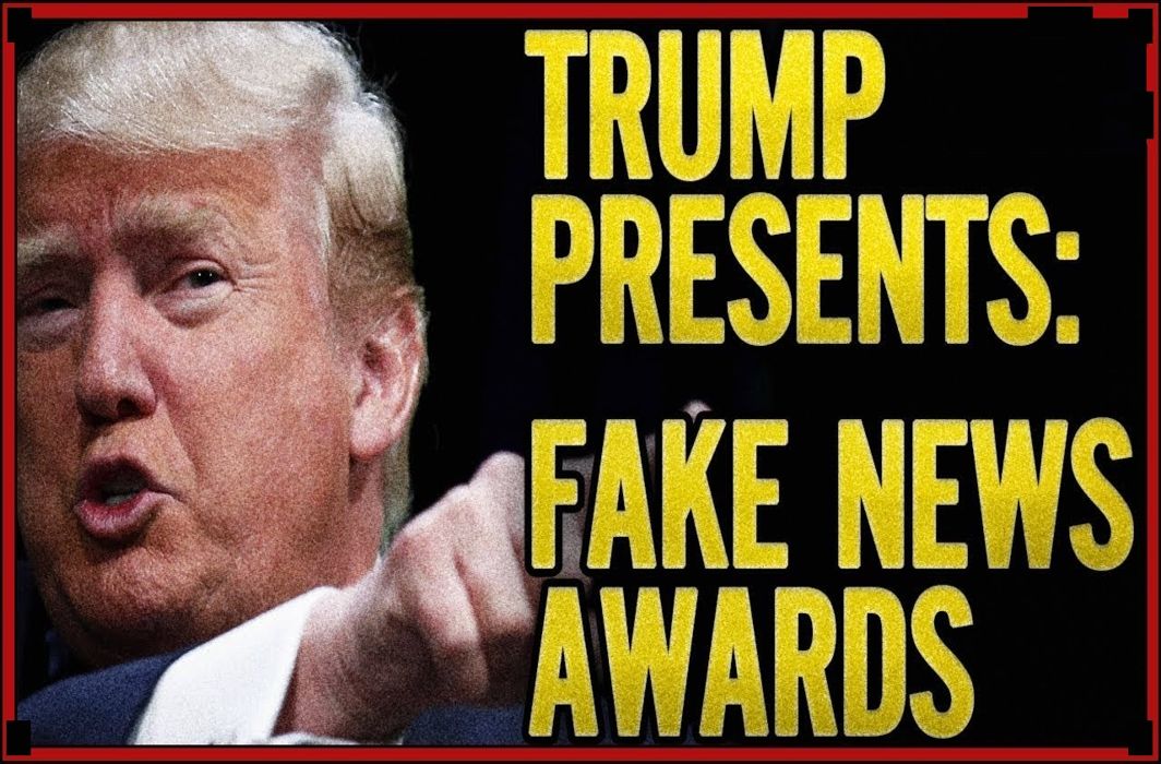 Trump Presents Fake News Awards