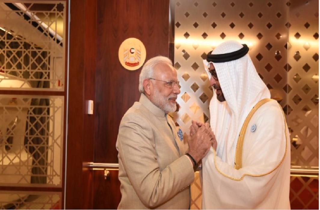 PM Modi meets UAE leaders, Indian community