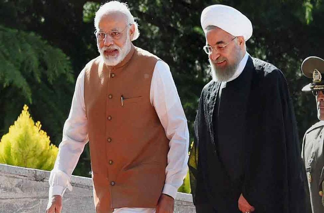 Iranian President Rouhani arrived in Hyderabad before reaching Delhi