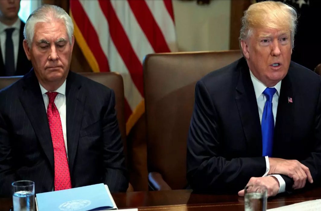 Trump sacks Rex Tillerson as Secretary of State