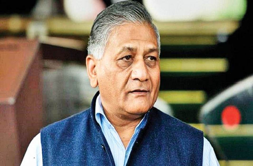 V. K. Singh brings 38 workers bodies from Iraq