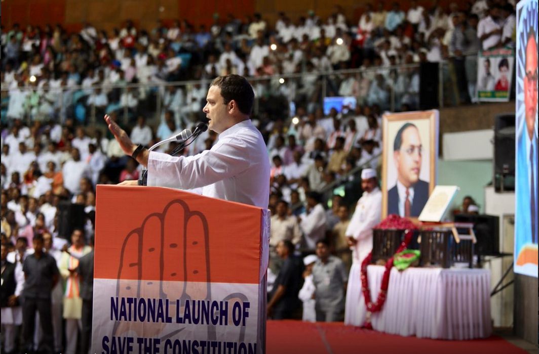 Rahul Gandhi attacks Modi govt at Save the Constitution campaign, says it wants to destroy all institutions