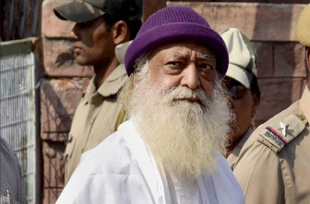 Asaram and two accomplices convicted for rape of minor girl in his ashram in 2013