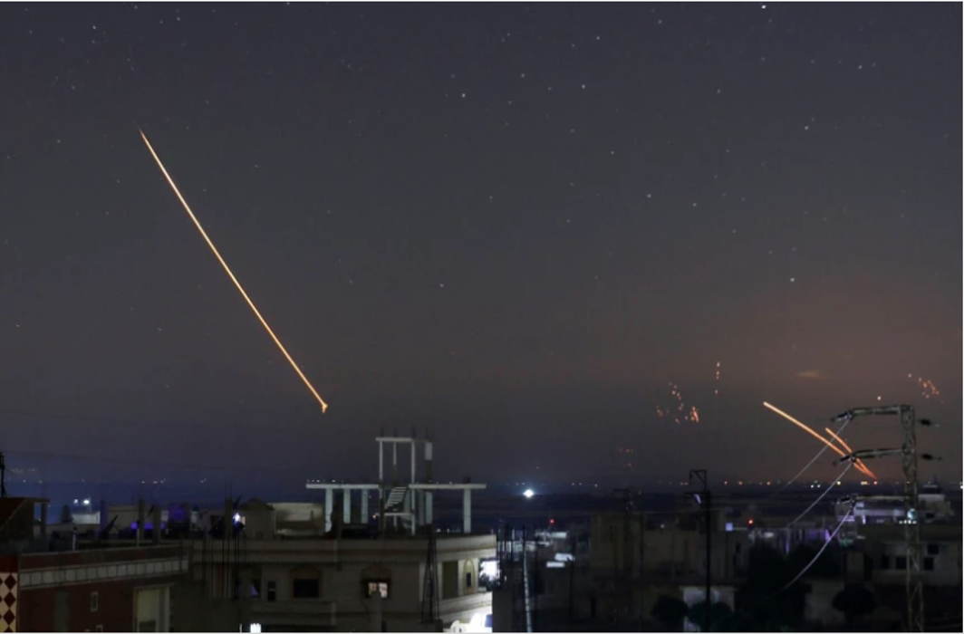 Israel and Syria exchange most extensive missile strikes