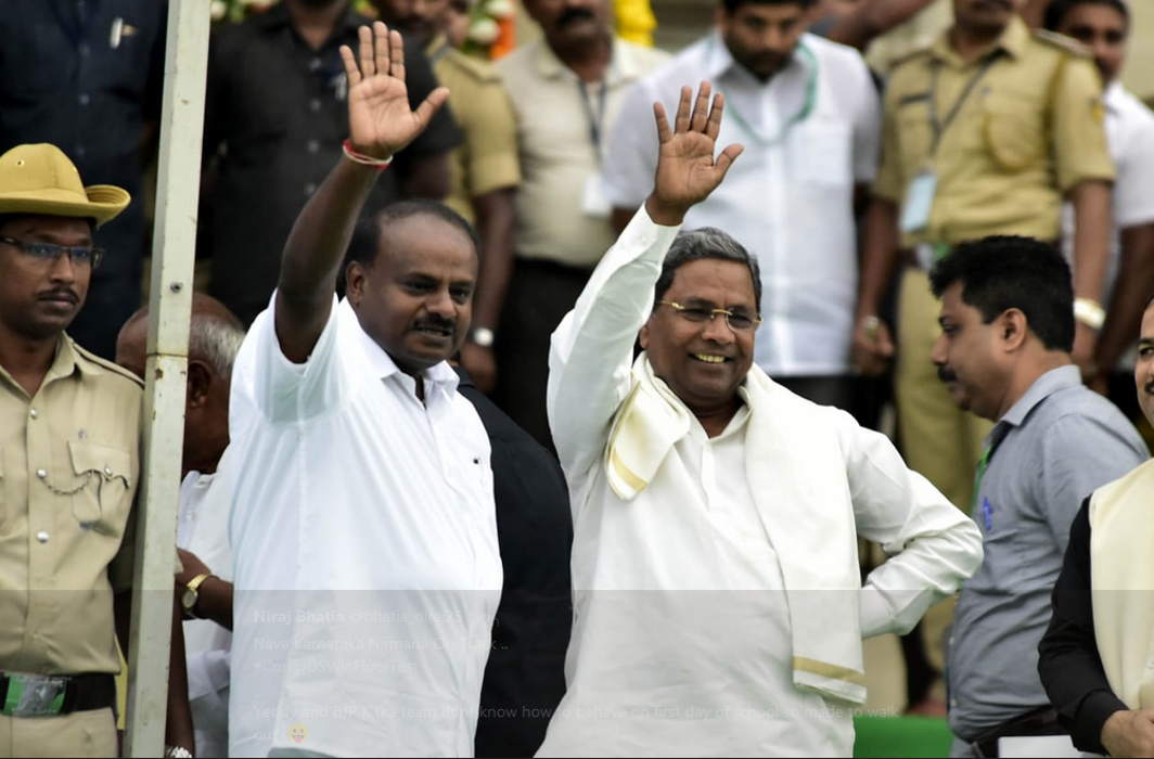 HD Kumaraswamy-led JD(S)-Congress coalition wins floor test, BJP walks out