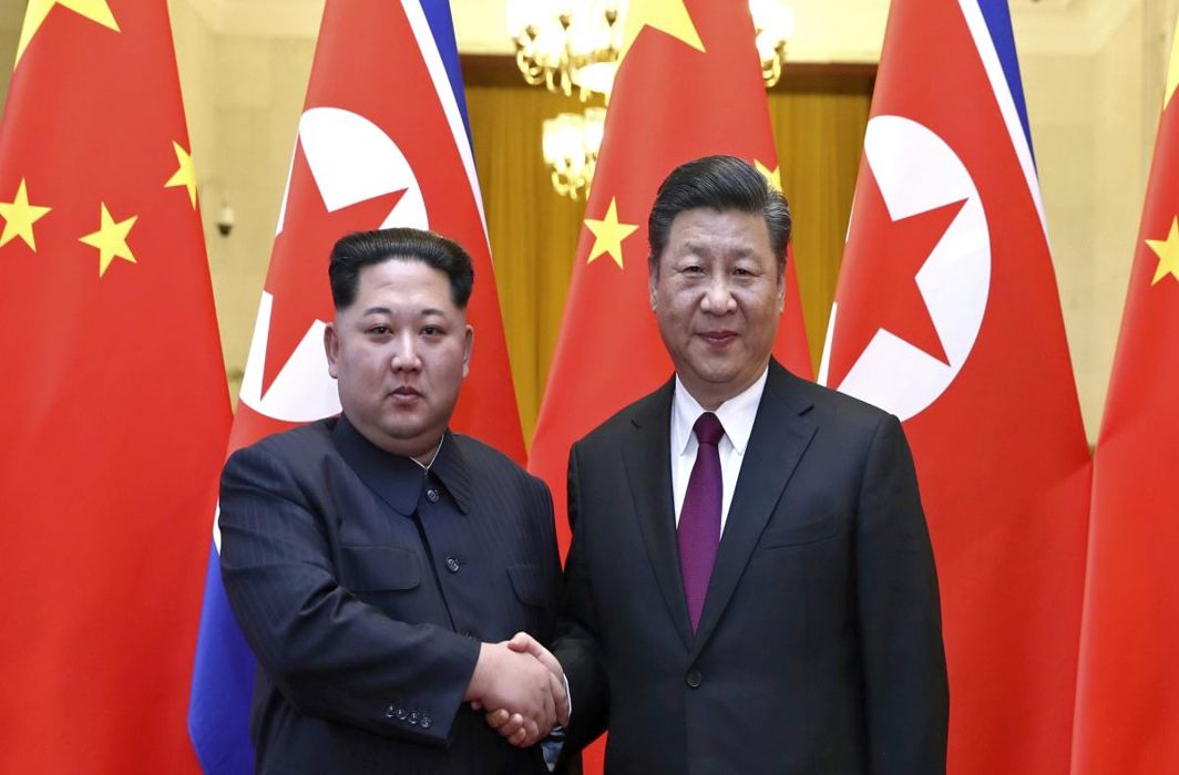 Kim arrives in Beijing to brief Xi Jinping on Trump summit