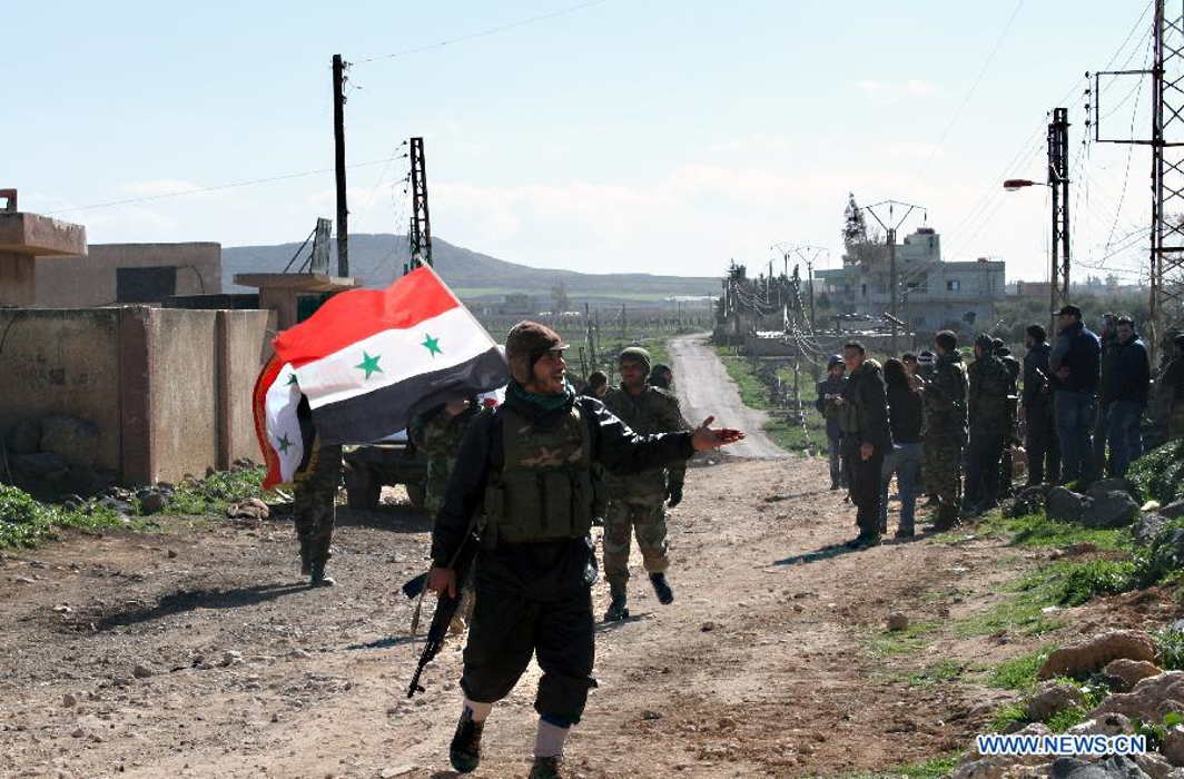 Syrian Forces Recapture Areas in Dara’a, Civilians Flee