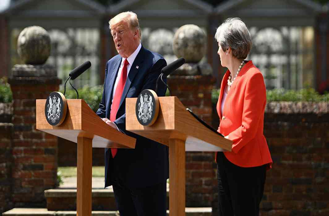 Trump advised Theresa May to sue EU on Brexit deal