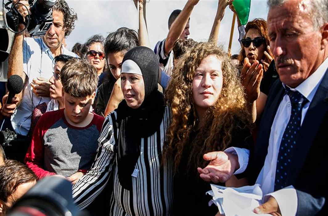 Israel release Palestinian Protest icon girl