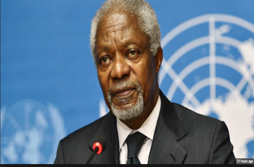 Kofi Annan, For UN Chief Dies, World Mourns
