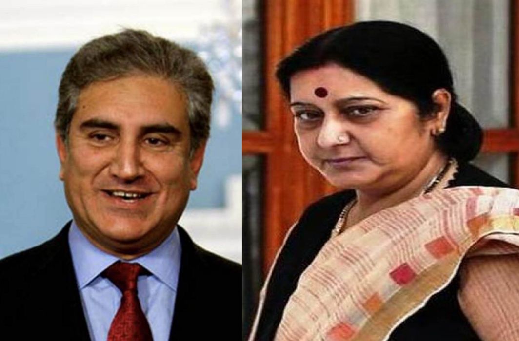 Indian and Pakistani foreign ministers