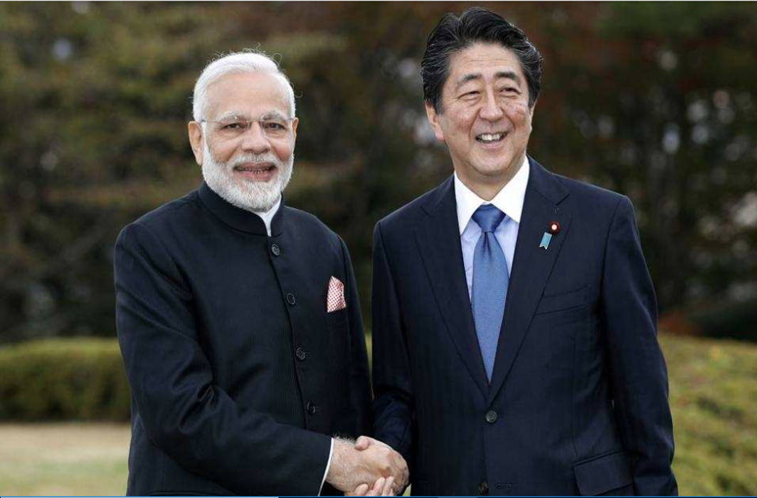 PM Modi Begins Summit with Japan’s Shinzo Abe