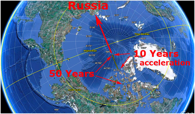 Magnetic North Pole Moving 55 Km A Year Scientists Update World   Science 