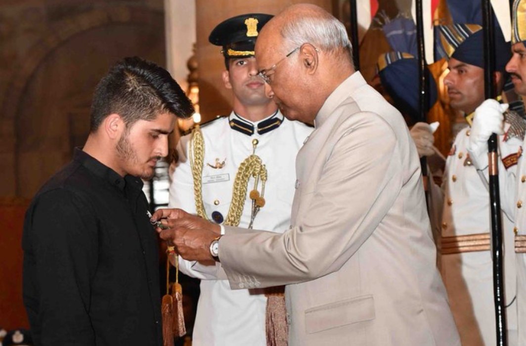 16-year-old boy from Kashmir gets Shaurya Chakra for fighting militants