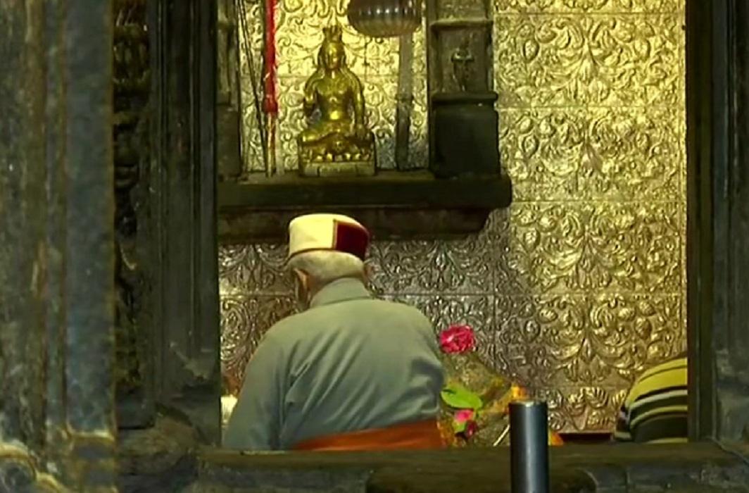 PM Modi offers prayer at Kedarnath Shrine