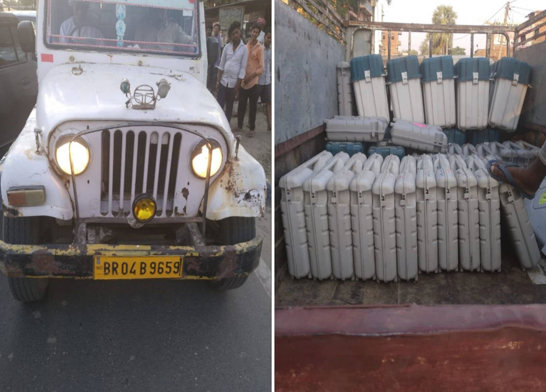 Evm Machine Transporting EC rejects allegations of EVM swapping after videos of the machines ...