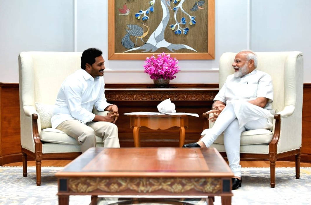 Jagan Reddy visits PM Modi after his glorious victory in Andhra Pradesh