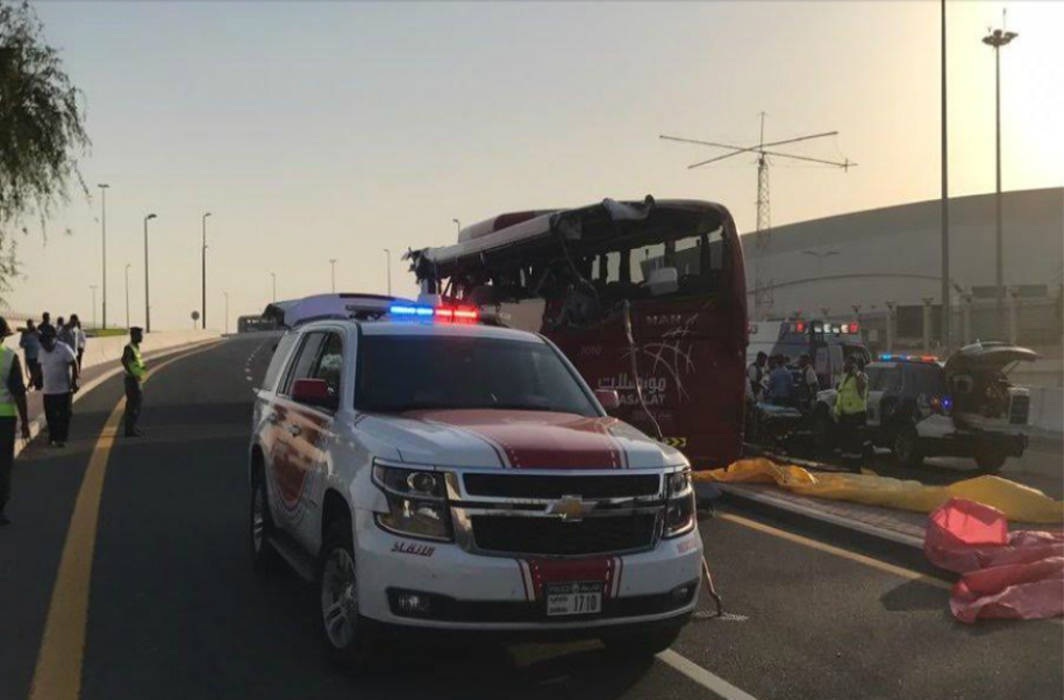 Eight Indians among 17 killed in Dubai bus accident
