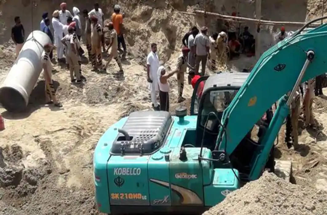 Two-year-old Punjab boy pulled out of borewell after 109 hours, declared dead