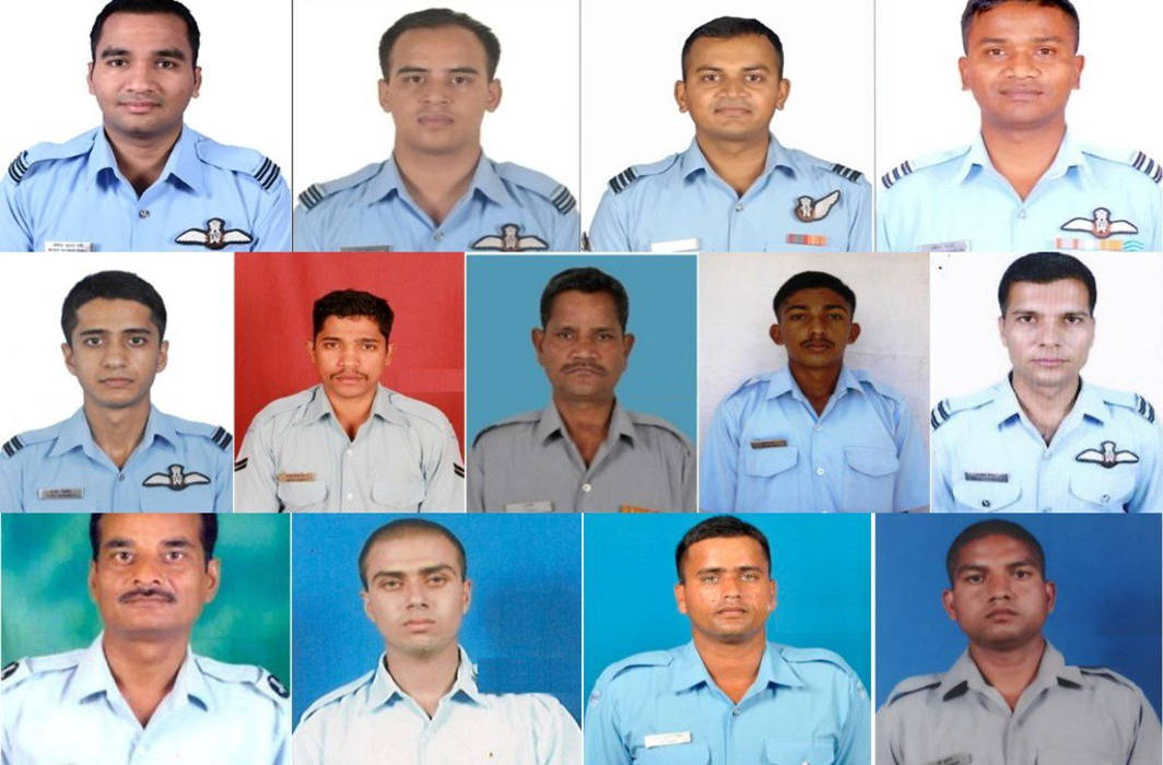Bodies of 13 Air Force men killed in AN-32 aircraft crash recovered