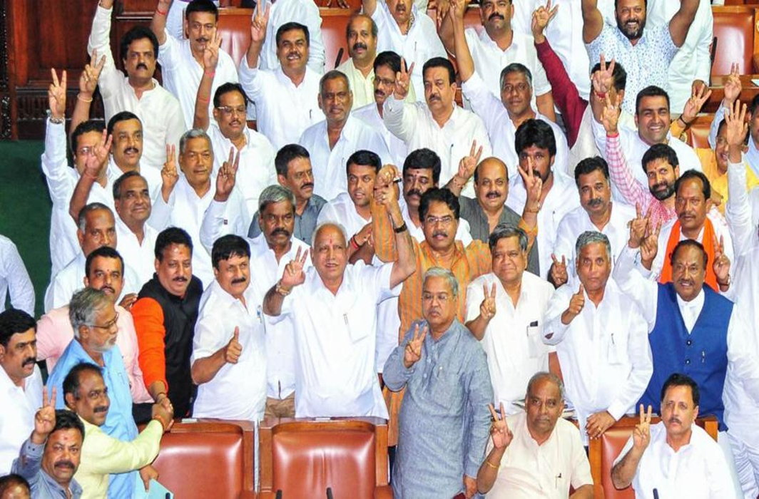 Kumaraswamy govt in Karnataka falls, BJP calls it ‘victory of democracy’