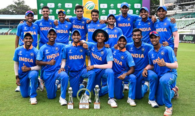 India U19 team.