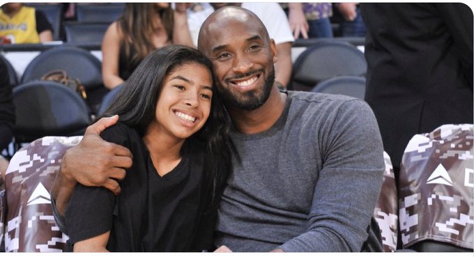 Kobe Bryant with his Daughter
