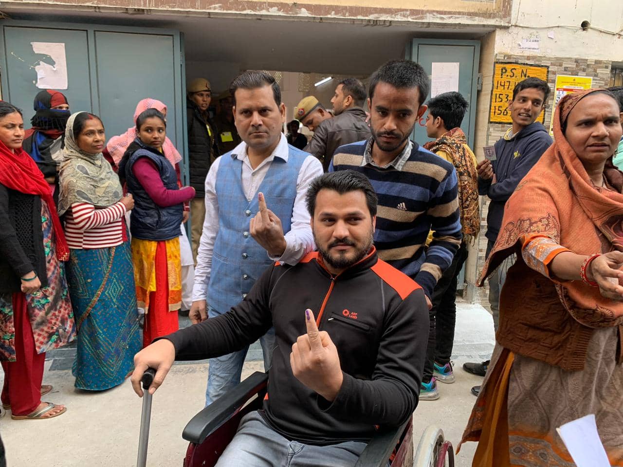 Delhi voters