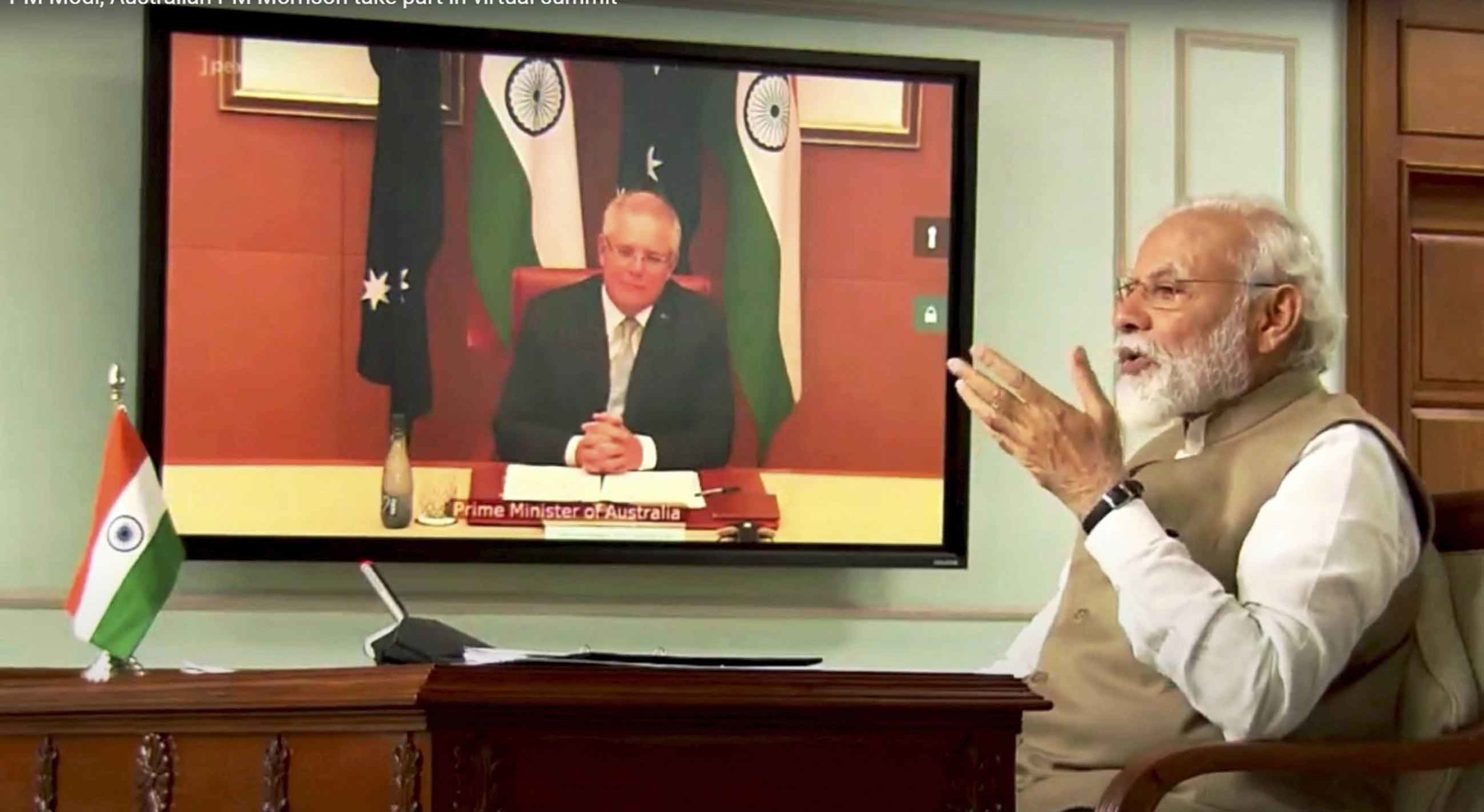 India-Australia virtual summit