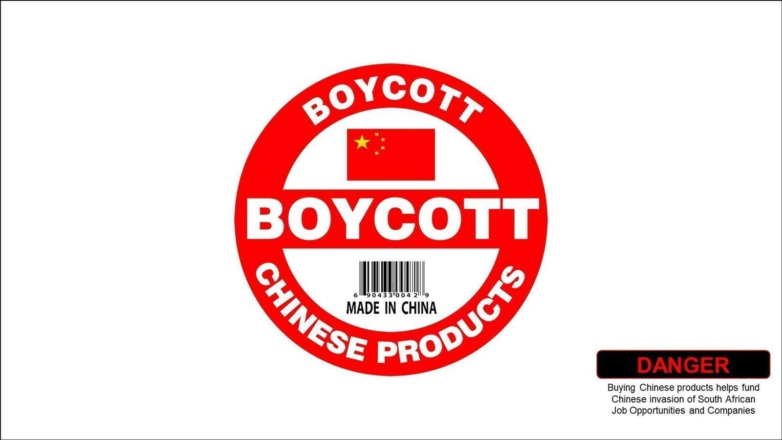 Boycott Chinese products