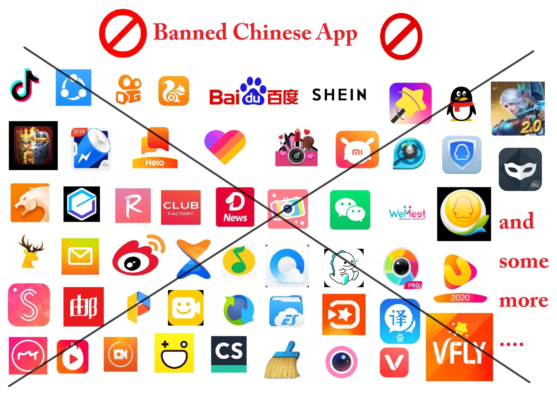 US , AUSTRALIA TO BAN CHINESE APPS