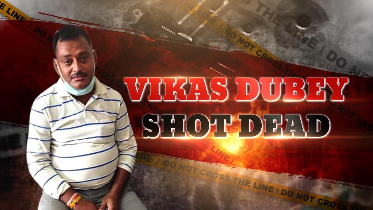 Gangster Vikas Dubey Shot Dead