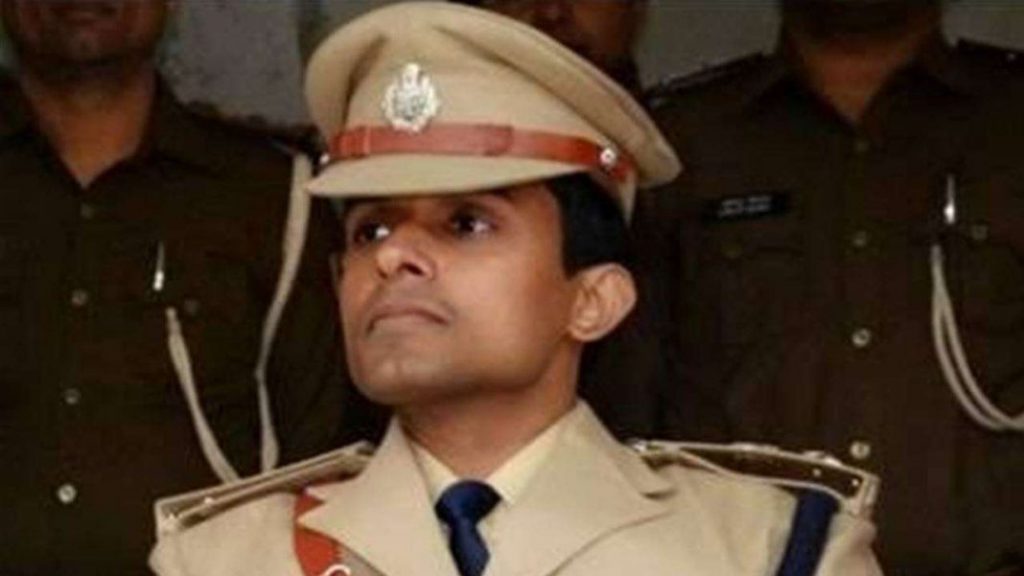 Bihar IPS officer Vinay Tiwari