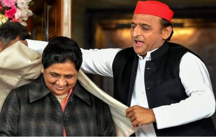 Mayawati and Akhilesh Yadav
